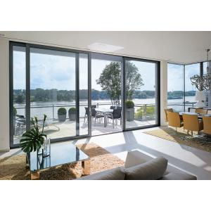 Indoor Aluminium Sliding Glass Doors With EPDM Sealant Rubber Accessories used exterior sliding glass doors sale