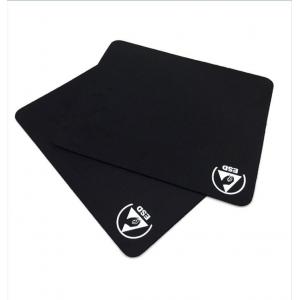 Black Esd Products Mouse Pad Anti Static Fabric Material 220 * 180mm