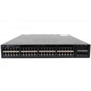 China 48 Port Cisco Managed Gigabit LAN Switch 4x1G Uplink IP Base WS-C3650-48PS-S supplier