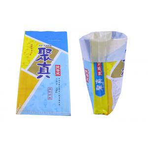China 25KG Polypropylene Flour Sack Bags Transparent Fabric Bopp Laminated supplier