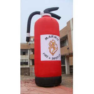 China commerical inflatable promotion fire extinguisher model with CE blower supplier