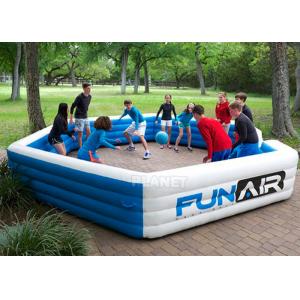 China Funny Portable Interactive Inflatable Gaga Ball Pit / Inflatable Gaga Ball Court For Kids Outdoor Games supplier
