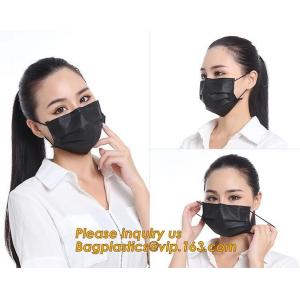 Health & Medical PP 3 Layers Competitive Price Clear Face MaskSurgical Masks Black Factory Direct Supply FDA Approval Me
