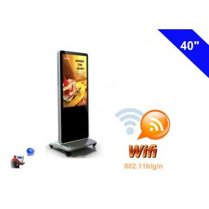 China Dual Core Android WiFi Digital Signage Totem Free Standing 40 Inch LCD Display supplier