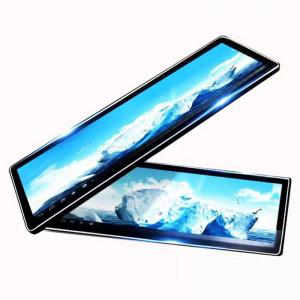 Digital Signage Shelf Edge Advertising Screen Android Ultra Wide Stretched Bar Lcd Screen Display For Supermarket