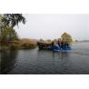 China Automatic Cutter Lake Plants Boats Water Hyacinth Grass Aquatic Weed Harvester For Sale wholesale