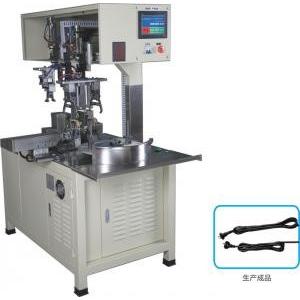 China Double Cable Tie Wire Wrapping Machine , 1700pcs/hour Cable Winding Machine supplier