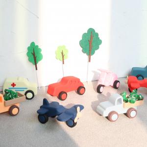 New Arrival Safe Silicone Vehicle Toys For Babies Cute Ambulance Cars Slip Play Toys