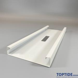 Wind Resistance 135mm Aluminium Ceiling Board External Linear Metal Ceiling