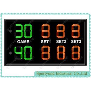 China LED Electronic Tennis Scoreboard for Tennis sport supplier