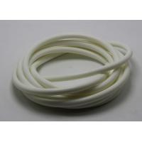China White Flexible Silicone Tubing , High Temperature Silicone Rubber Tubing on sale