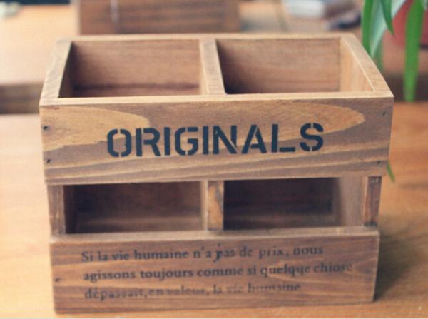 2015新しい!収納箱の大箱の机のオルガナイザーの木製のキャビネット プロダクトのためのZakkaの木箱