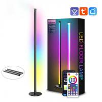 China Voltage 5V Color Changing Floor Lamp RGB Living Room Corner Floor Lamp on sale