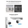 China ダブルライトカメラ ナイト赤外線フルカラー CCTV IP セキュリティ スマートカメラ コンパティブル ヒック 4MP POE IP カメラ wholesale