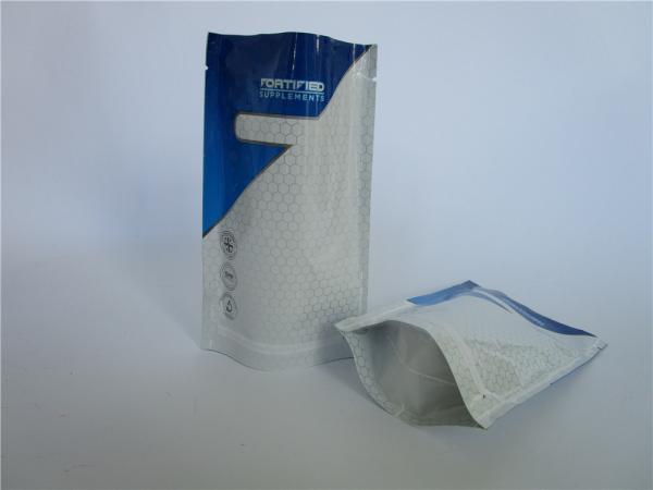 Zip Plastic Bag Stand Up Foil Pouch Packaging For Meat , Pork , Beef , Sea Food