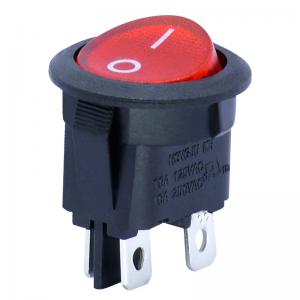 Automotive Spst Rocker Switches 4 Terminals Illuminated On Off 2 Position