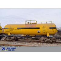 China Concentrated Sulfuric Acid Railway Tanker Wagons 120km/H GS70 Tank Wagon Truck on sale