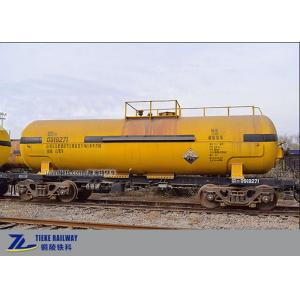Concentrated Sulfuric Acid Railway Tanker Wagons 120km/H GS70 Tank Wagon Truck