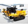 Rotary Construction / Anchor Drilling Rig Crawler Mounted 150m Drilling Capacity