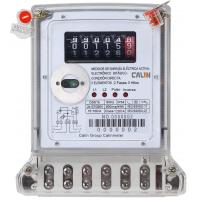 China Compact 2 Phase Wireless Watt Meter Poly - Carbonate Durable Amr Electric Meter on sale