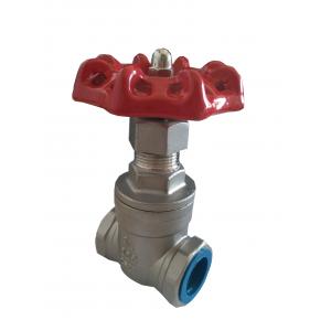China CE / ISO Stainless Steel Gate Valve Female Thread For Water Gas Oil supplier