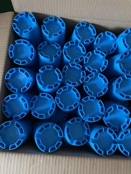 3 1/8" HDPE Plastic Thread Protectors EDM Surface Pipe Protector Caps