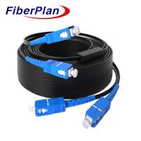 China Fiberplan GJYXCH 1 2 Core Patch Cord LC SC FC ST DIN UPC APC SM  Fiber 3m To 1000m on sale