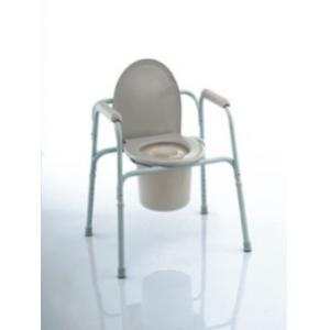 China Pregnant Commode Toilet Chair Stainless Steel Home Use Rehabilitation Apparatus supplier