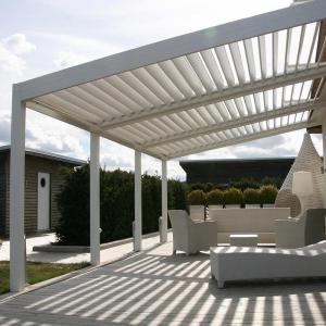 China Thickness 3.0mm Wall Louvers Aluminum Pergola wholesale