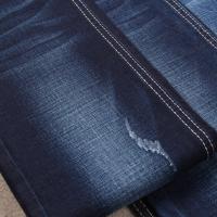 China Slub Twill Cotton Stretch Denim Fabric For Jeans 57'' Width on sale