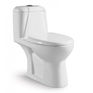 China Bathroom Sanitary Ware Ceramic Washdown One piece Toilet with 10cm/4inch diameter outlet K supplier