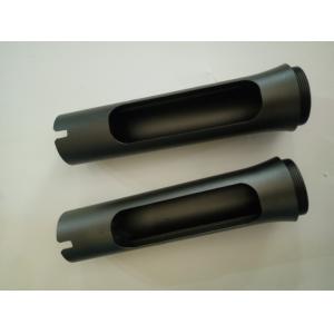 Aluminum 6063 6061 Extrusion CNC Machining Process Precision Turned Parts Anodizing Black For Flash Light