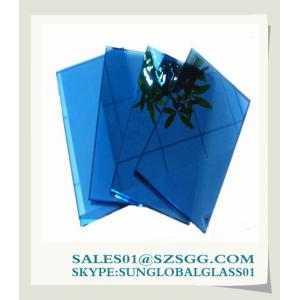 High quality &amp; nice price Reflective Dark Blue Glass Factory