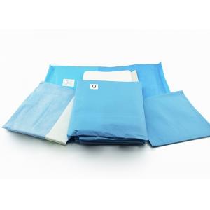 Medical Sterile Surgical Packs Lower Extremity , Hand Leg Drape Angiography Pack