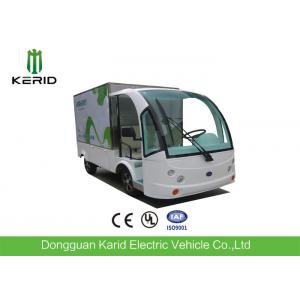 China Food Truck Enclosed Cargo Box / Electric Cargo Vehicle 800kg Payload supplier