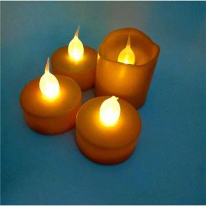 China Brand New Battery Color Flame Light Plastic Decorative Halloween Flameless Candle supplier