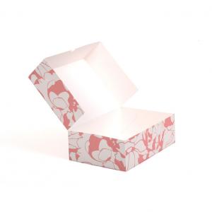 China Cheap Custom Printed Pink Empty Premade Bridesmaid Gift Box For Wedding Packaging supplier