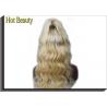 Swiss Lace 24 Inch Human Hair Wigs For Black Women / Curly Body Wave