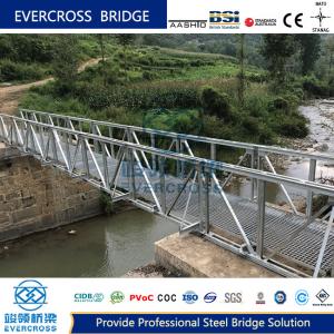 PB 100 Modular Steel Foot Bridge Quick Disassembly Walkway OEM