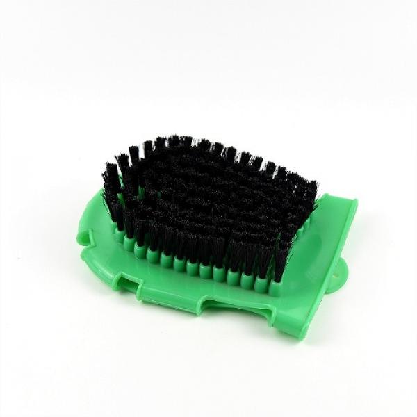 18*13 cm Horse Grooming Brushes , PVC Plastic Horse Hair Brush Special Designed