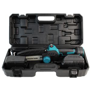 China Boben Rechargeable Chain Saw Outdoor Handheld Portable Wireless Garden Woodworking Tree Felling and Pruning wholesale