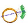 Distribution Fan Out Optical Fiber Pigtail For FTTX , APC sc pigtail single mode