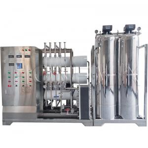 Two Stage Reverse Osmosis Water Treatment Plant SUS304 With EDI Pure System