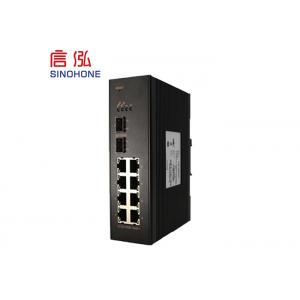China Managed PTN Ring Fiber Optic Network Switch Install With Guide Rail supplier