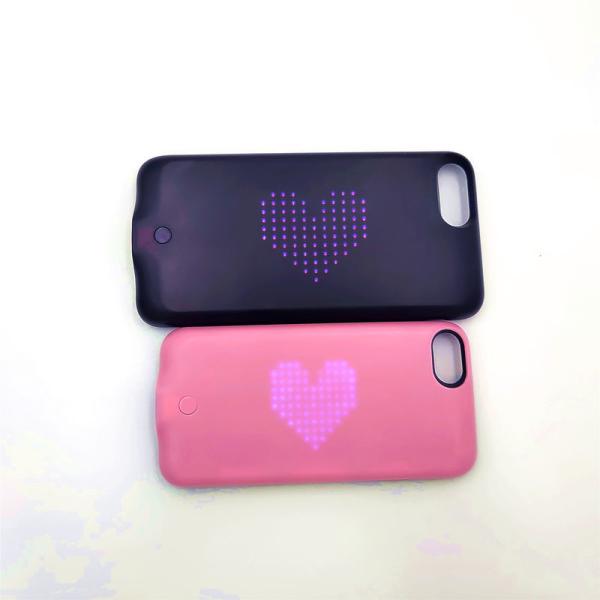 Bluetooth And APP Control Cell Phone Cover With Light DIY Support