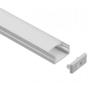 Small 14*7mm Surface Mounted LED Profile Aluminium Extrusion Profile For Cabinet