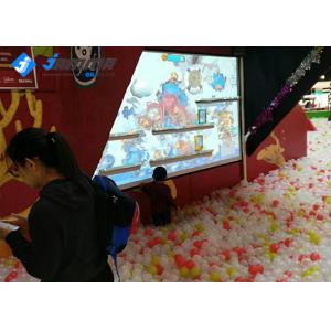 Easy Installation Interactive Projector For Kids , SSD 60G Light Touch Interactive Projector