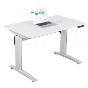 Fashionable Steel Office Furniture White Sitting Electric Standing Lifting Table