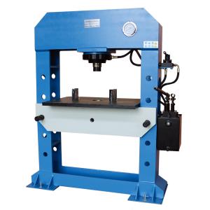 China Manual 2 Post 1000KN Hydraulic Press Bending Machine / Brake Machine supplier