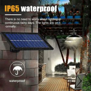 China Intelligent Solar LED Pendant Light White Warm White IP67 Infrared Remote Control Switch wholesale